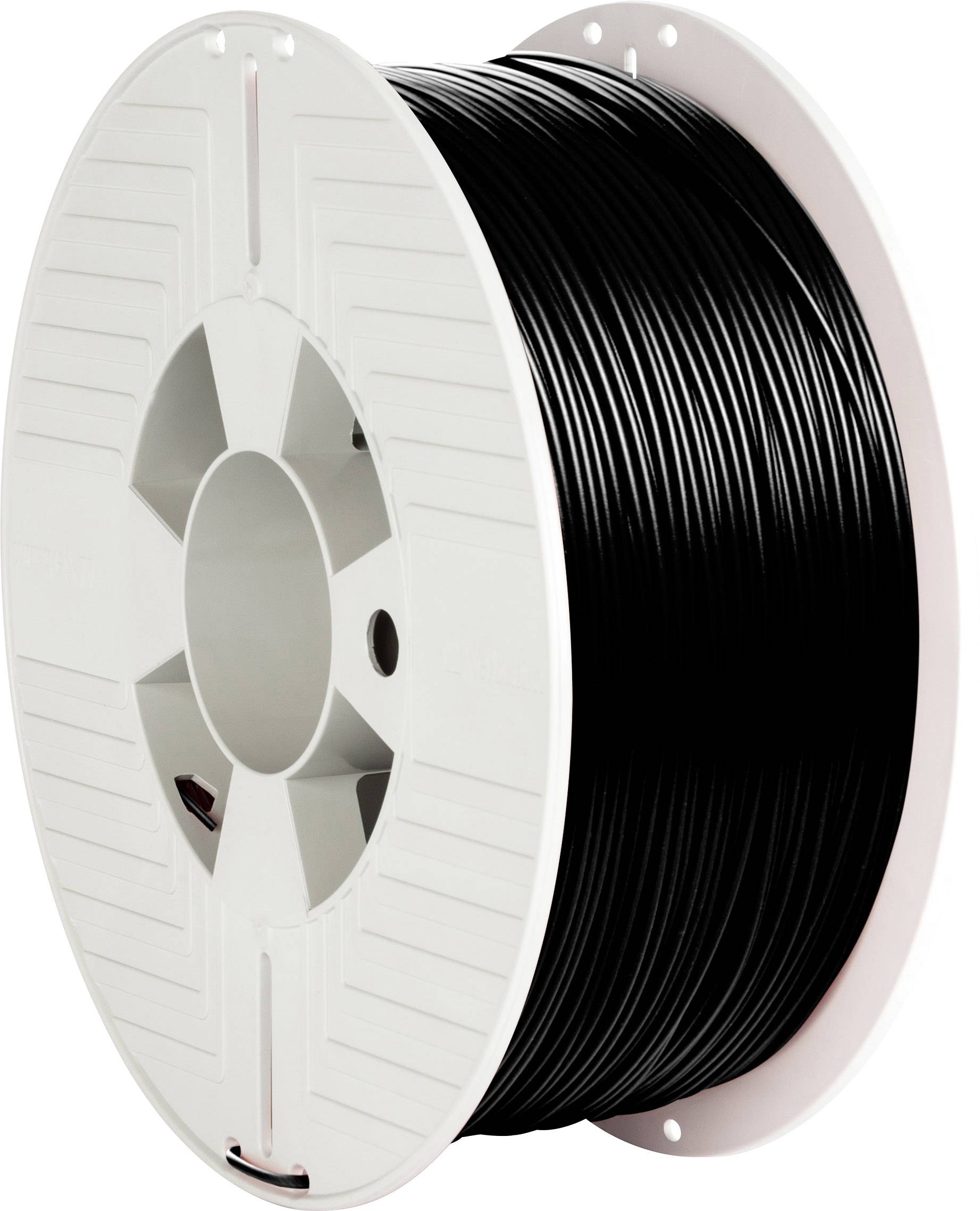 Verbatim 55026 3D PRINTER FILAMENT ABS 1.75MM 1KG BLACK (2019) Filament ABS kunststof 1.75 mm 1000 g Zwart 1 stuk(s)