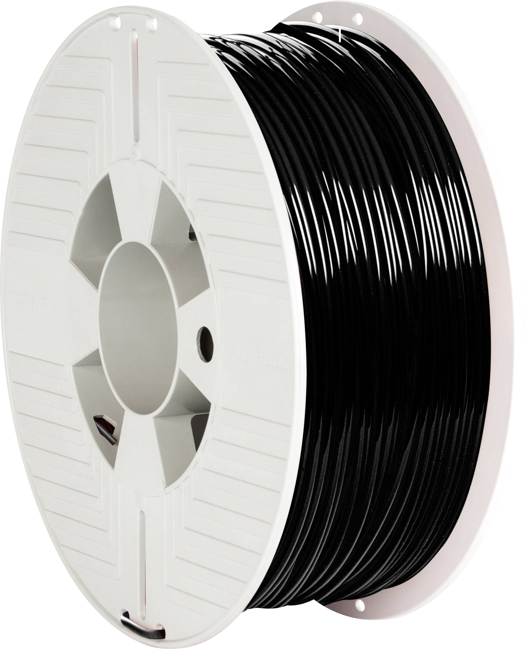 Verbatim 55327 PLA 3D Filament. Black 2.85mm Diameter. 1kg Reel Filament PLA kunststof 2.85 mm 1000 g Zwart 1 stuk(s)