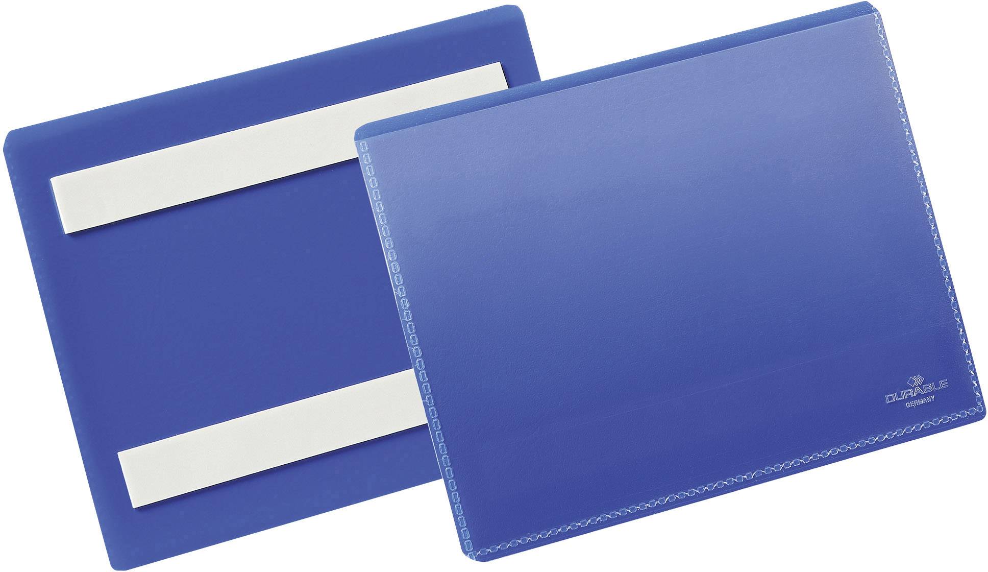 Durable 176307 Etikettentas, zelfklevend Donkerblauw (b x h) 163 mm x 120 mm DIN A6 liggend