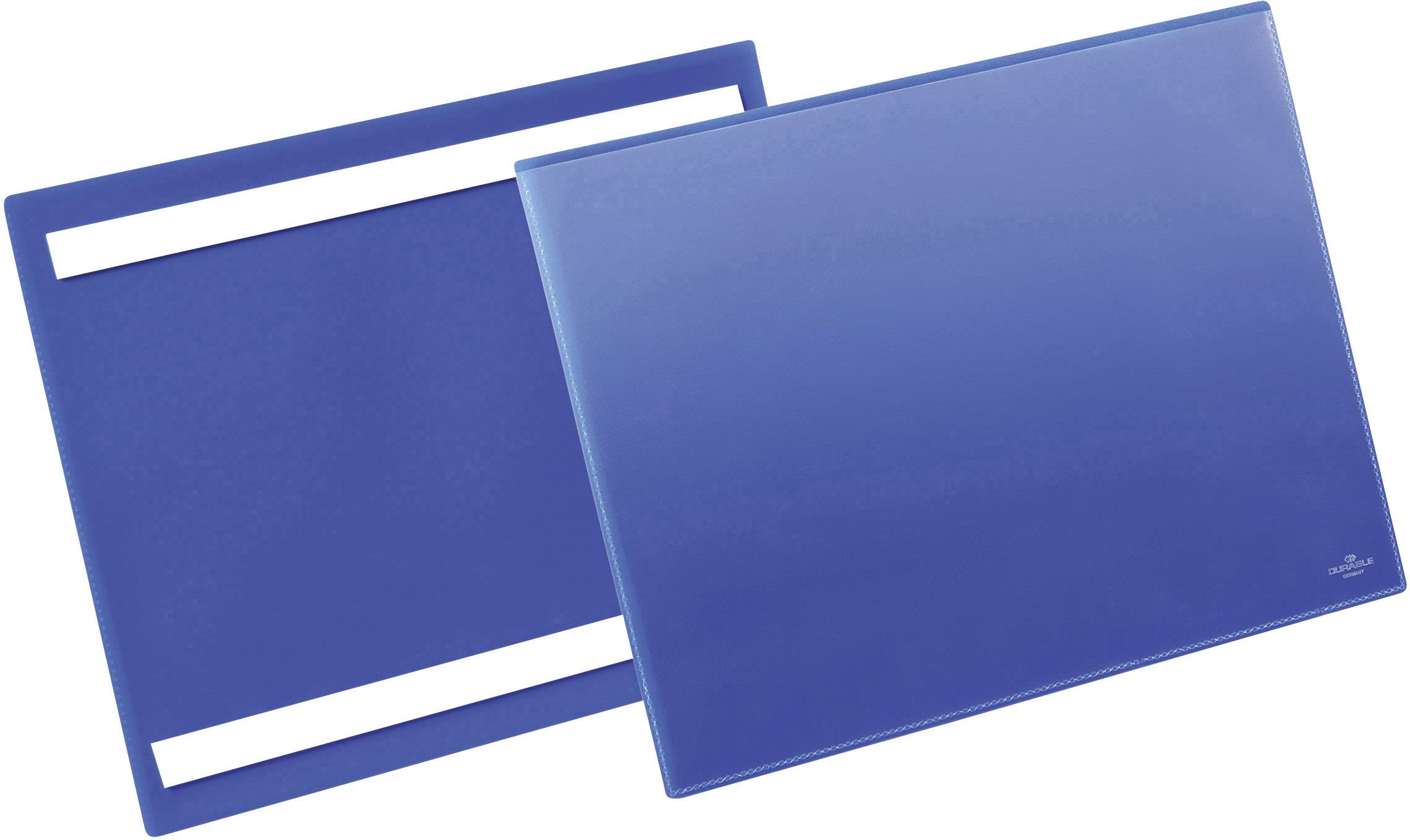 Durable 179807 Etikettentas, zelfklevend Donkerblauw (b x h) 225 mm x 311 mm DIN A4 liggend
