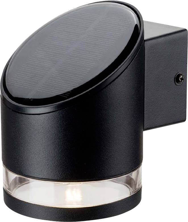 V-TAC VT-1138 10384 Wandlamp op zonne-energie 1 W Lichtkleur (naam): Warmwit