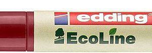 Edding e-25 EcoLine 4-25002 Permanent marker Rood Watervast: Ja Edding e-25 EcoLine 4-25002 Permanent marker Rood Watervast: Ja