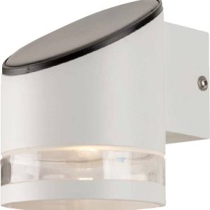 V-TAC VT-1138 10395 Wandlamp op zonne-energie 1 W Lichtkleur (naam): Warmwit