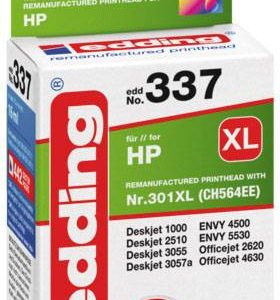 Edding Inktcartridge vervangt HP 301XL, CH564EE Compatibel Kleur EDD-337 18-337