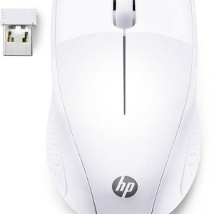 HP 220 Muis Radiografisch Optisch Wit 3 Toetsen 1300 dpi Geïntegreerd scrollwiel