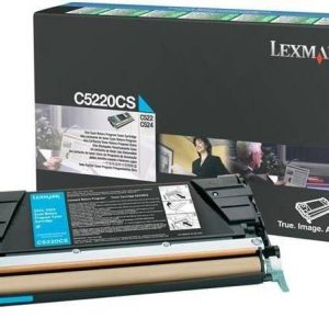 Lexmark Toner C522, C524, C530, C532, C534 Origineel Cyaan 3000 bladzijden C5220CS Lexmark Toner C522, C524, C530, C532, C534 Origineel Cyaan 3000 bladzijden C5220CS