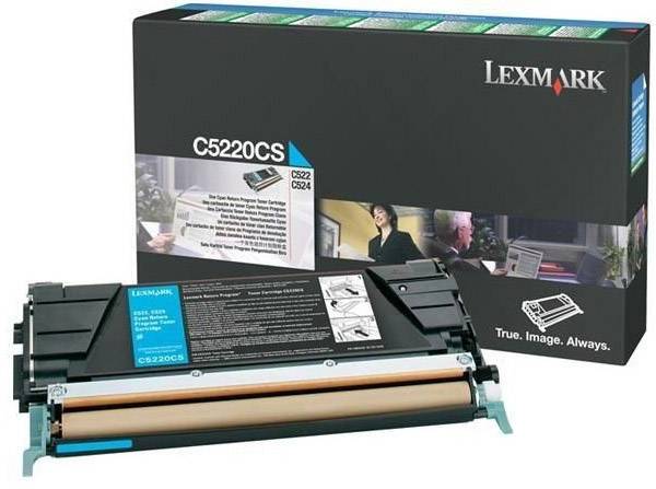 Lexmark Toner C522, C524, C530, C532, C534 Origineel Cyaan 3000 bladzijden C5220CS