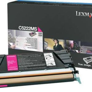Lexmark Toner C522, C524, C530, C532, C534 Origineel Magenta 3000 bladzijden C5222MS Lexmark Toner C522, C524, C530, C532, C534 Origineel Magenta 3000 bladzijden C5222MS