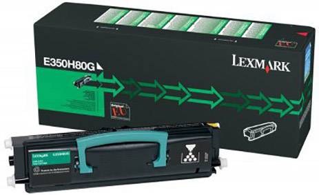 Lexmark Toner E350, E352 E350H80G Origineel Zwart 9000 bladzijden