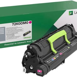 Lexmark Toner CS820, CS827, CX820, CX825, CX827, CX860, XC6152 Origineel Magenta 300000 bladzijden 72K0DM0