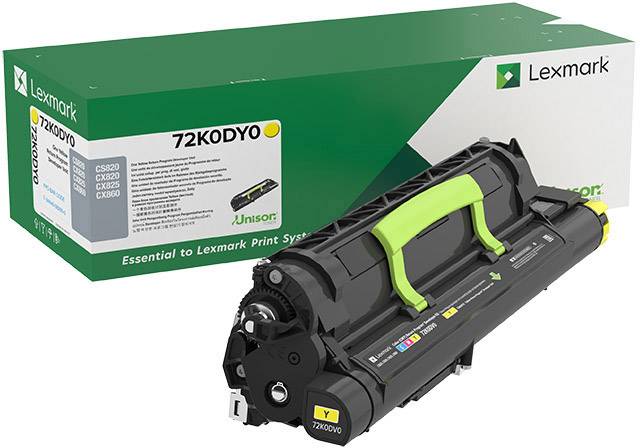 Lexmark Toner CS820, CS827, CX820, CX825, CX827, CX860, XC6152 Origineel Geel 300000 bladzijden 72K0DY0