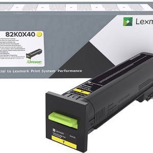 Lexmark Toner CX825 Origineel Geel 22000 bladzijden 82K0X40 Lexmark Toner CX825 Origineel Geel 22000 bladzijden 82K0X40