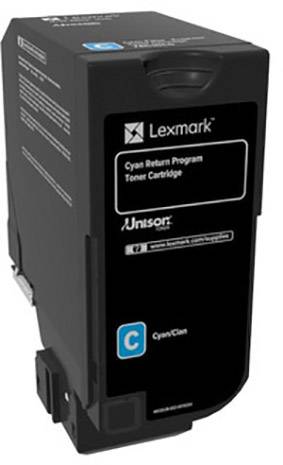 Lexmark Toner CX725 Origineel Cyaan 16000 bladzijden 84C2HC0