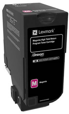 Lexmark Toner CX725 Origineel Magenta 16000 bladzijden 84C2HM0