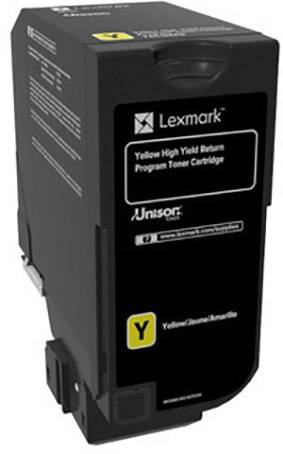 Lexmark Toner CX725 Origineel Geel 16000 bladzijden 84C2HY0