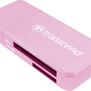 Transcend TS-RDF5R Externe geheugenkaartlezer USB-A 3.2 Gen 1 Roze Transcend TS-RDF5R Externe geheugenkaartlezer USB-A 3.2 Gen 1 Roze
