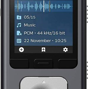 Philips DVT-7110 Digitaal dicteerapparaat Opnameduur (max.) 2147 h Antraciet, Chroom