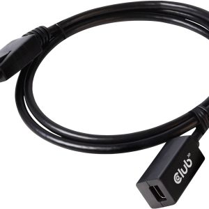 club3D DisplayPort / Mini-displayport Adapterkabel DisplayPort-stekker, Mini DisplayPort-bus 1.00 m Zwart CAC-1120 Displ club3D DisplayPort / Mini-displayport Adapterkabel DisplayPort-stekker, Mini DisplayPort-bus 1.00 m Zwart CAC-1120 Displ