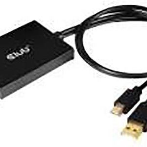 club3D CAC-1130 DisplayPort-kabel Mini-displayport / DVI Adapterkabel Mini DisplayPort-stekker, DVI-D 24+1-polige bus 0. club3D CAC-1130 DisplayPort-kabel Mini-displayport / DVI Adapterkabel Mini DisplayPort-stekker, DVI-D 24+1-polige bus 0.
