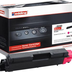 Edding Toner vervangt Kyocera TK-580M Compatibel Magenta 2800 bladzijden EDD-5030 18-5030 Edding Toner vervangt Kyocera TK-580M Compatibel Magenta 2800 bladzijden EDD-5030 18-5030