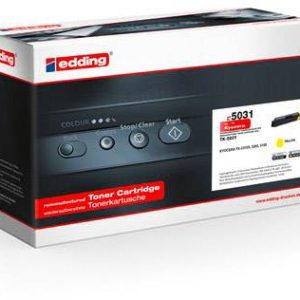 Edding Toner vervangt Kyocera TK-580Y Compatibel Geel 2800 bladzijden EDD-5031 18-5031 Edding Toner vervangt Kyocera TK-580Y Compatibel Geel 2800 bladzijden EDD-5031 18-5031