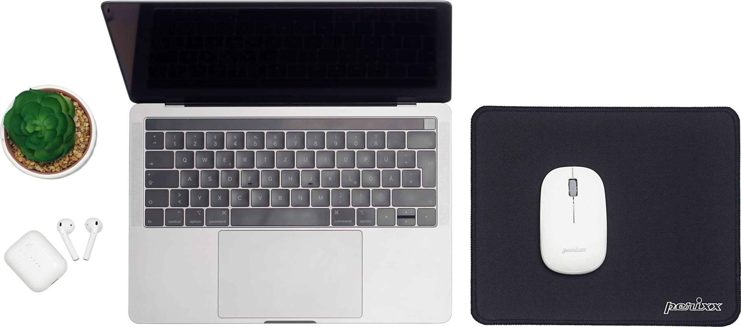 Perixx DX-1000 L Gaming muismat Antislip Zwart