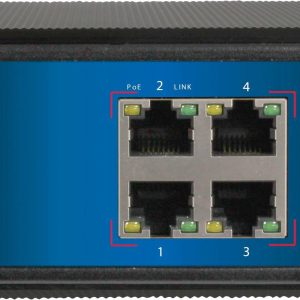 Allnet ALL-SGI8104PM ALL-SGI8104PM Netwerk switch 4 poorten PoE-functie Allnet ALL-SGI8104PM ALL-SGI8104PM Netwerk switch 4 poorten PoE-functie