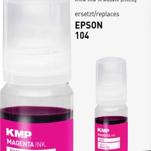 KMP Navulinkt vervangt Epson 104, T00P3 Compatibel Magenta 70 ml E193 1648,0006 KMP Navulinkt vervangt Epson 104, T00P3 Compatibel Magenta 70 ml E193 1648,0006