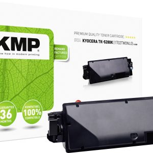 KMP Toner vervangt Kyocera 1T02TW0NL0, TK-5280K Compatibel Zwart 13000 bladzijden K-T89 2923,3000 KMP Toner vervangt Kyocera 1T02TW0NL0, TK-5280K Compatibel Zwart 13000 bladzijden K-T89 2923,3000