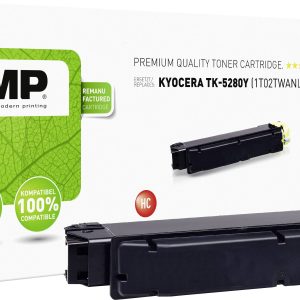 KMP Toner vervangt Kyocera 1T02TWANL0, TK-5280Y Compatibel Geel 11000 bladzijden K-T92 2923,3009 KMP Toner vervangt Kyocera 1T02TWANL0, TK-5280Y Compatibel Geel 11000 bladzijden K-T92 2923,3009
