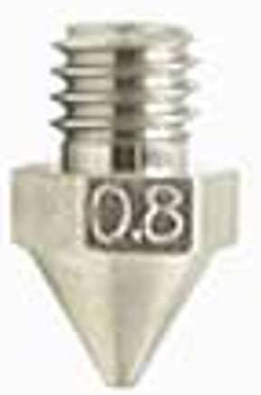 RAISE3D Raise3D V3H mondstuk 0,8 mm Geschikt voor: Raise3D Pro2 V3 Hardened Nozzle Pro2 Series 5.02.06009A01