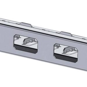 Allnet 178287 UC-CK Rackmount kit Zilver Allnet 178287 UC-CK Rackmount kit Zilver