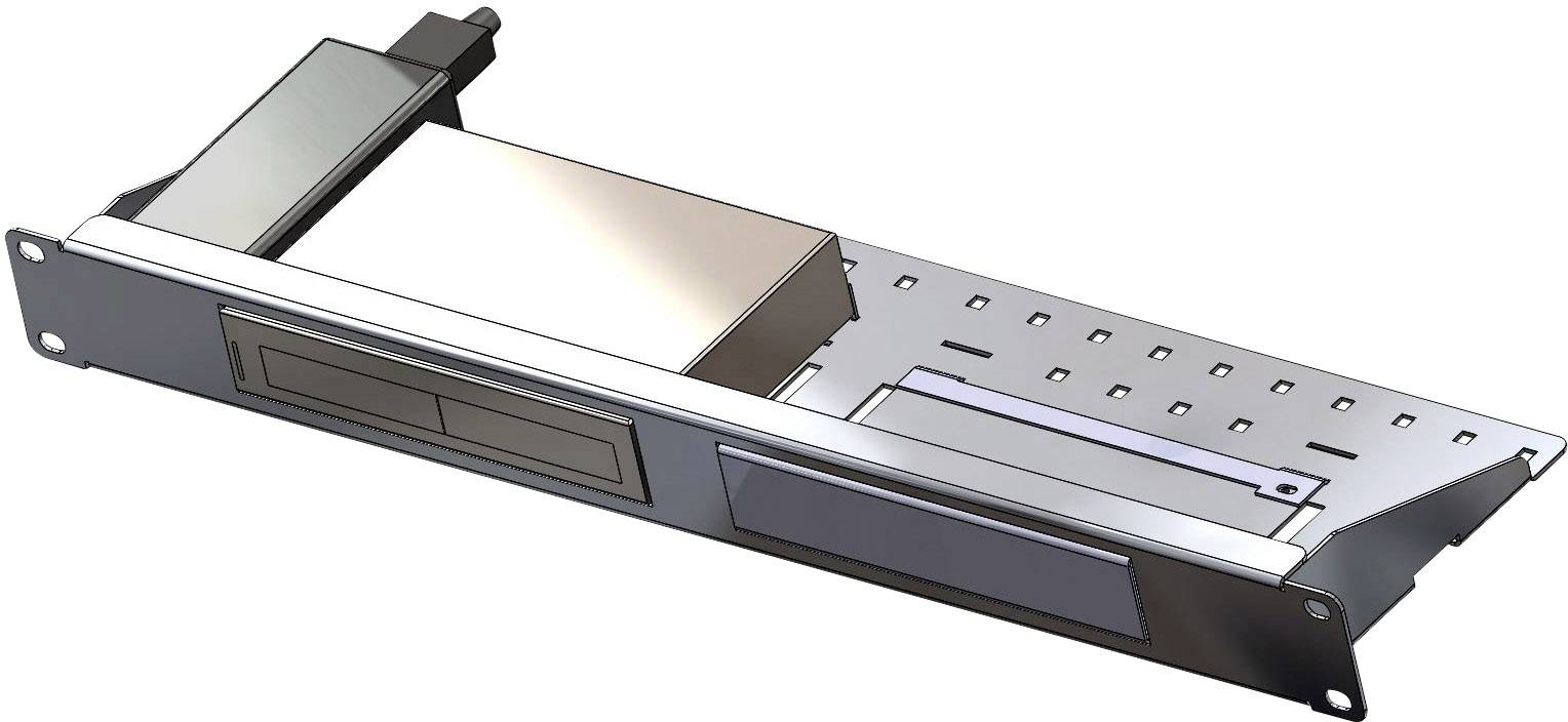 Allnet 176992 US-8 Rackmount kit 1 HE Zilver
