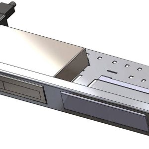 Allnet 176993 US-8-60 Rackmount kit 1 HE Zilver Allnet 176993 US-8-60 Rackmount kit 1 HE Zilver