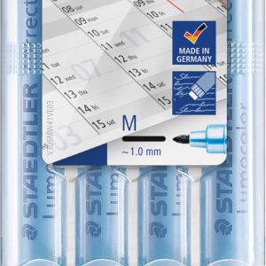 Staedtler Foliestift Lumocolor 305M WP4-1 Willekeurige kleur (geen keuze mogelijk) Staedtler Foliestift Lumocolor 305M WP4-1 Willekeurige kleur (geen keuze mogelijk)