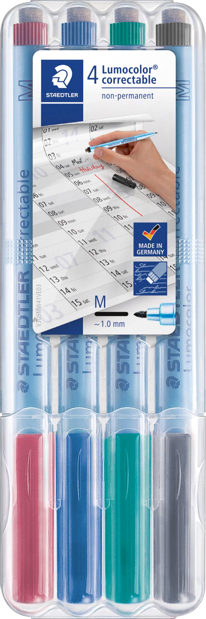 Staedtler Foliestift Lumocolor 305M WP4-1 Willekeurige kleur (geen keuze mogelijk)