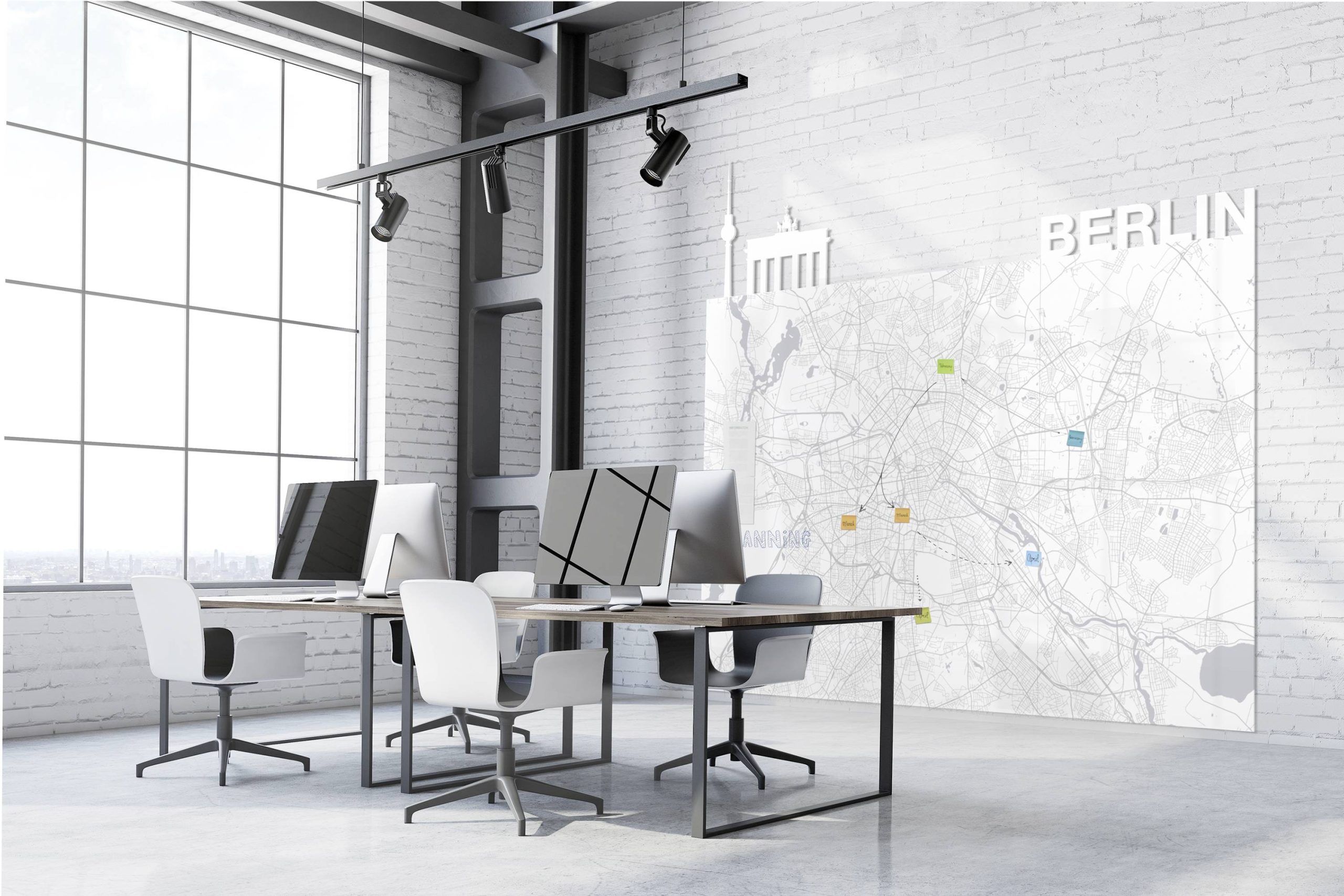 magnetoplan Whiteboard Infinity Wall X (b x h) 980 mm x 1980 mm Wit Geëmailleerd Randloos