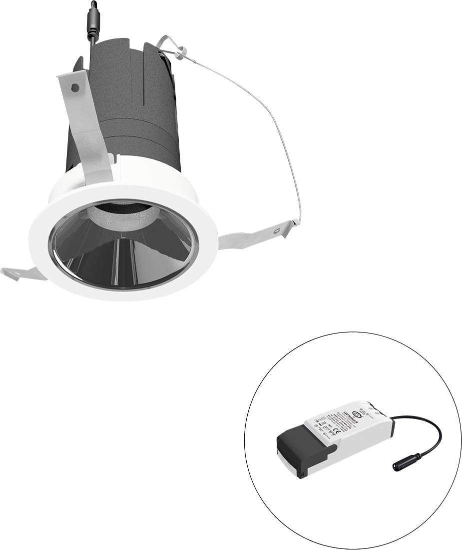 EVN F01R11SM1340L55P F01R11SM1340L55P LED-plafondspot