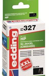 Edding Inktcartridge vervangt HP 364XL, CN684EE Compatibel Zwart EDD-327 18-327