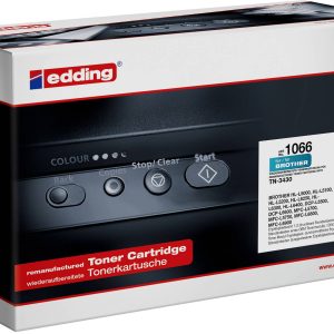 Edding Toner vervangt Brother TN-3430 Compatibel Zwart 3000 bladzijden EDD-1066 18-1066
