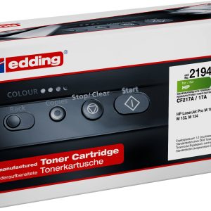 Edding Toner vervangt HP 17A (CF217A) Compatibel Zwart EDD-2194 18-2194