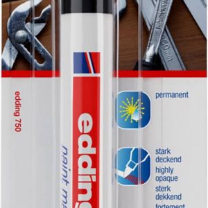 Edding Lackmarker 4-750-1-3001 Lakmarker Zwart 2 mm, 4 mm Edding Lackmarker 4-750-1-3001 Lakmarker Zwart 2 mm, 4 mm