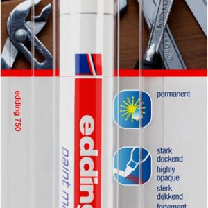 Edding Lackmarker 4-750-1-4049 Lakmarker Wit 2 mm, 4 mm Edding Lackmarker 4-750-1-4049 Lakmarker Wit 2 mm, 4 mm