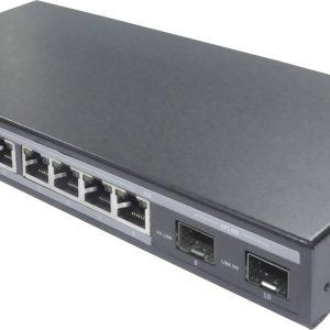 Digitus DN-95344 DN-95344 Netwerk switch 8 + 2 poorten 10 / 100 / 1000 MBit/s Digitus DN-95344 DN-95344 Netwerk switch 8 + 2 poorten 10 / 100 / 1000 MBit/s