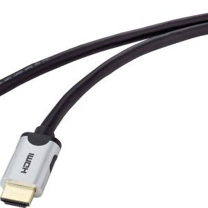 SpeaKa Professional SP-9063160 HDMI-kabel HDMI Aansluitkabel HDMI-A-stekker, HDMI-A-stekker 0.50 m Zwart 8K UHD SpeaKa Professional SP-9063160 HDMI-kabel HDMI Aansluitkabel HDMI-A-stekker, HDMI-A-stekker 0.50 m Zwart 8K UHD