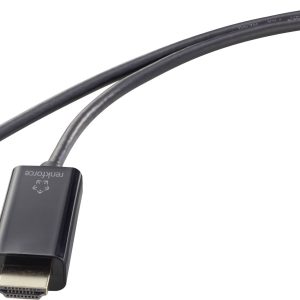 Renkforce USB-C / HDMI Adapterkabel USB-C stekker, HDMI-A-stekker 0.50 m Zwart UHD 4K @ 60 Hz RF-4531590 USB-C-displayka