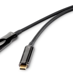Renkforce RF-4532668 USB-C-displaykabel USB-C / HDMI Adapterkabel USB-C stekker, HDMI-A-stekker 10.00 m Zwart