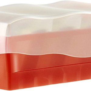 HAN CROCO 998-617 Kaartenbox Doorschijnend, Rood Aantal kaarten (max.): 500 kaarten DIN A8 liggend Incl. 100 gelinieerd HAN CROCO 998-617 Kaartenbox Doorschijnend, Rood Aantal kaarten (max.): 500 kaarten DIN A8 liggend Incl. 100 gelinieerd