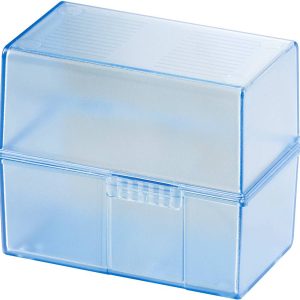 HAN DIN A8 979-64 Kaartenbox Doorschijnend, Blauw Aantal kaarten (max.): 200 kaarten DIN A8 liggend Incl. 100 gelinieerd HAN DIN A8 979-64 Kaartenbox Doorschijnend, Blauw Aantal kaarten (max.): 200 kaarten DIN A8 liggend Incl. 100 gelinieerd