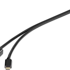 Renkforce RF-4535910 USB-C-displaykabel USB-C / HDMI Adapterkabel USB-C stekker, HDMI-A-stekker 1.80 m Zwart